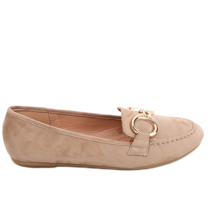 Mocasini de dama Porter Khaki bej