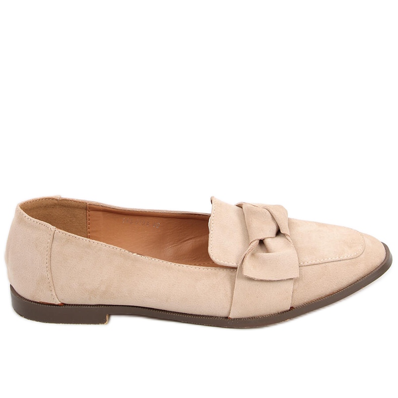 Mocasini de dama Rarity Beige bej
