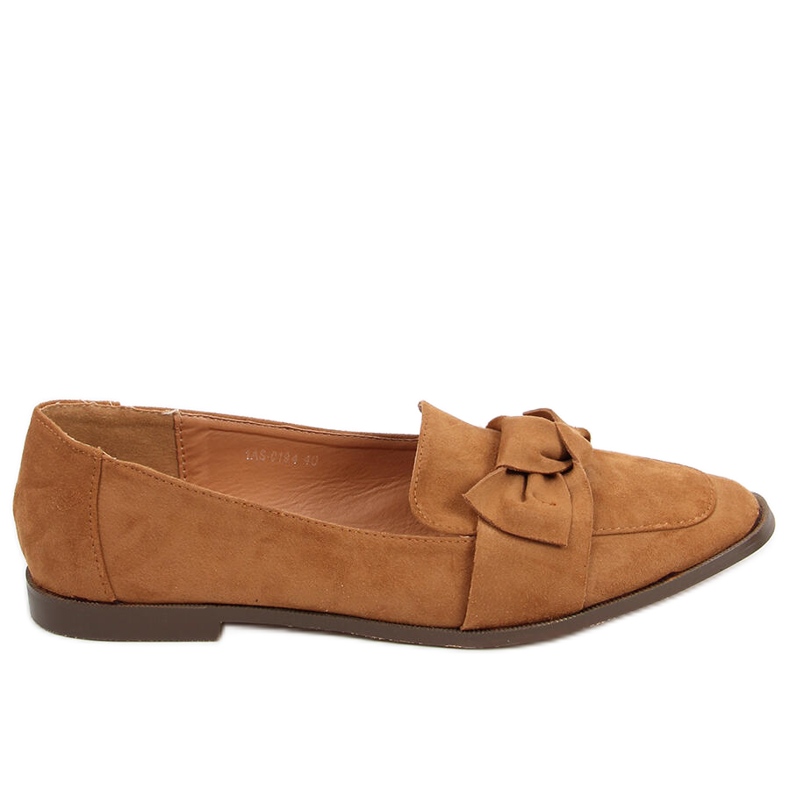 Mocasini de dama Rarity Camel maro