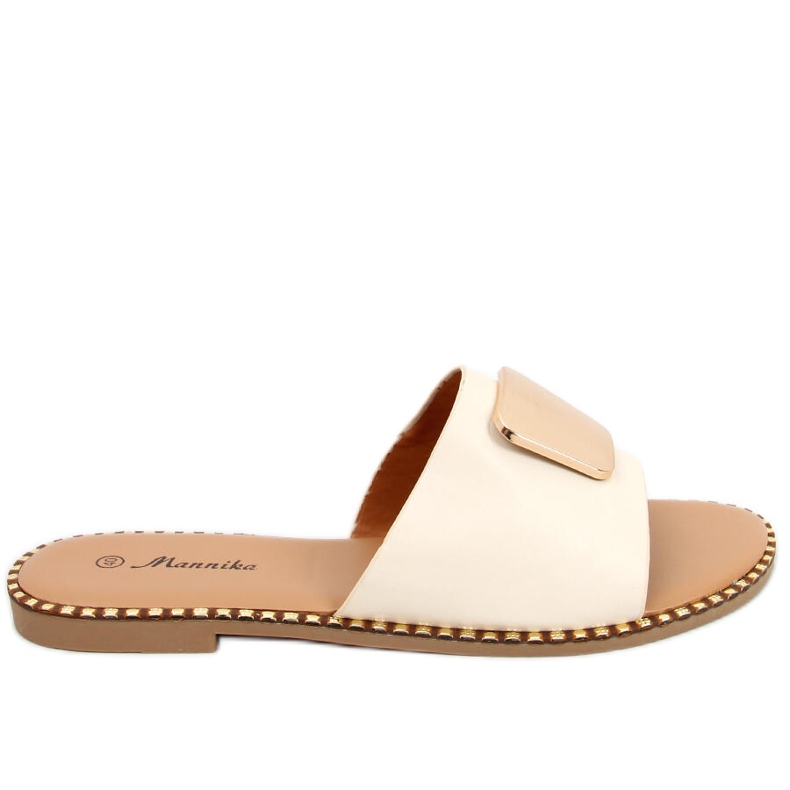 Papuci de damă Utah Beige bej Papuci de damă Utah Beige bej