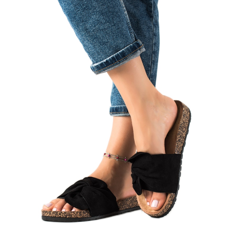 Seastar Papuci casual confortabili negru