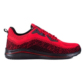 DK Pantofi sport pentru bărbați roșu DK Pantofi sport pentru bărbați roșu