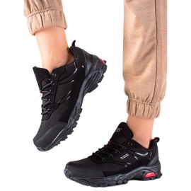 DK Încălțăminte de trekking confortabilă negru