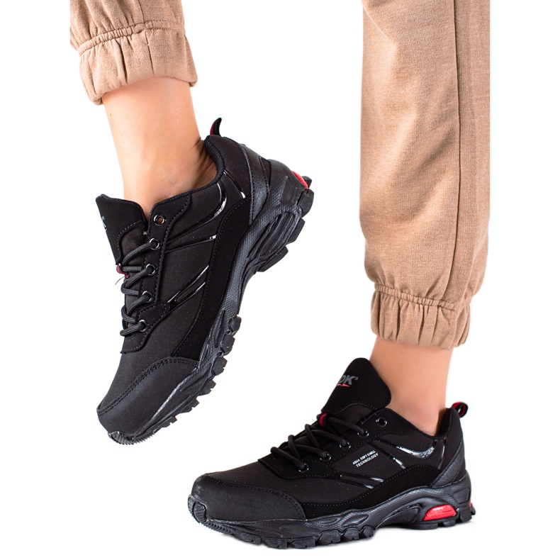 DK Încălțăminte de trekking confortabilă negru