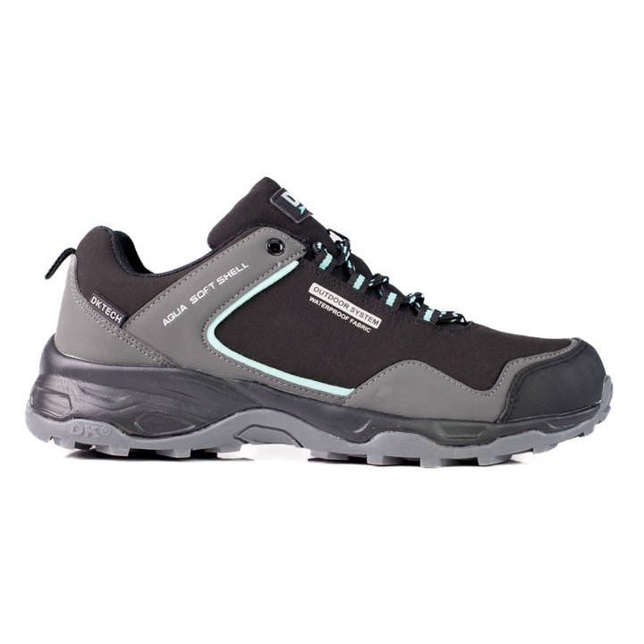 DK Pantofi de trekking negri negru