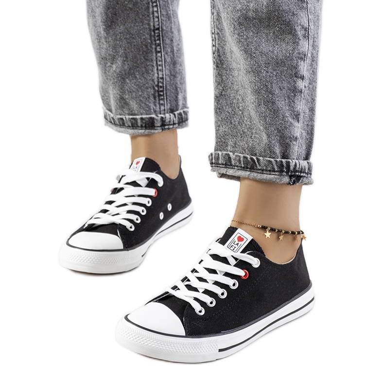 Tenisi Kolind de damă clasici negri negru