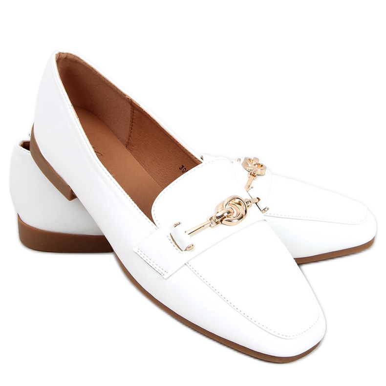 Mocasini de dama Tansy White alb Mocasini de dama Tansy White alb