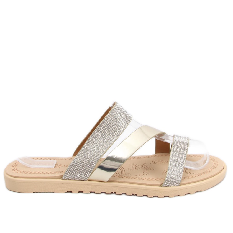 Papuci de damă Diarra Oro de aur