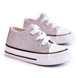 Pantofi Copii Tied Silver Wella argint argint