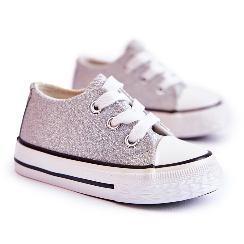 Pantofi Copii Tied Silver Wella argint argint