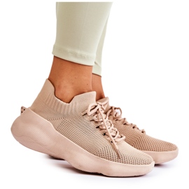 Pantofi sport pentru damă Dalmiro bej Slip On Pantofi sport pentru damă Dalmiro bej Slip On