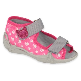 Pantofi copii Befado 242P108 roz gri Pantofi copii Befado 242P108 roz gri