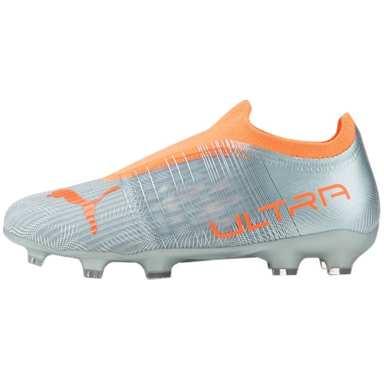 Ghete de fotbal Puma Ultra 3.4 FG / AG Jr 106738 01 multicolor nuanțe de gri Ghete de fotbal Puma Ultra 3.4 FG / AG Jr 106738 01 multicolor nuanțe de gri