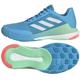 Pantofi de volei Adidas CrazyFlight M GW5095 albastru albastru