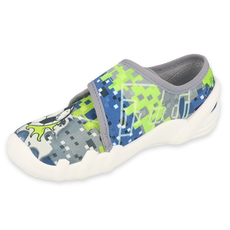 Pantofi copii Befado 273X334 gri multicolor verde