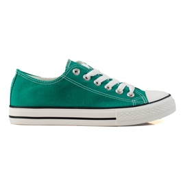 SHELOVET Pantofi de damă clasici verde SHELOVET Pantofi de damă clasici verde