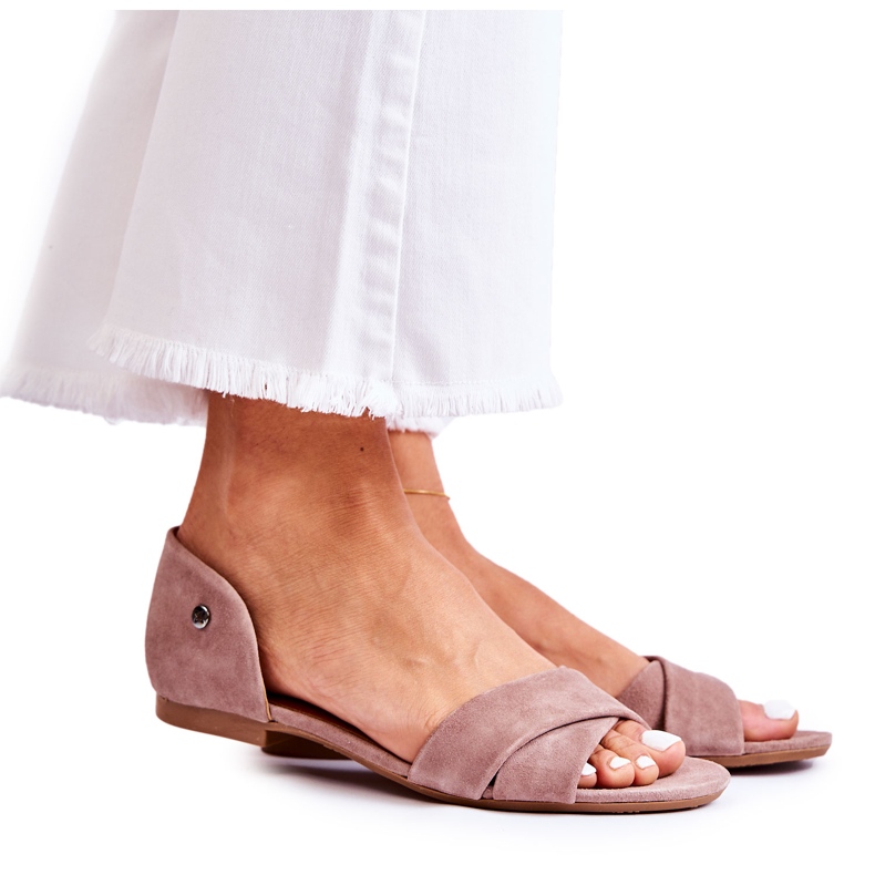 Sandale din piele intoarsa Maciejka 03615-02 Maro Sandale din piele intoarsa Maciejka 03615-02 Maro