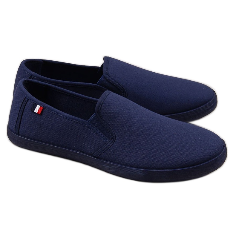 Tenisi slip-on pentru bărbați Atletico bleumarin albastru marin