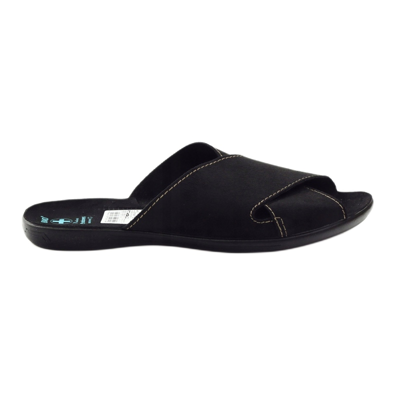 Papuci bărbați Adanex 20310 negru