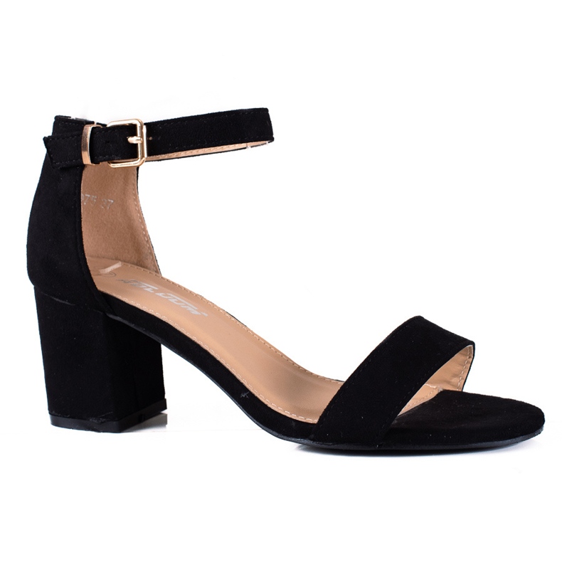 SHELOVET Sandale de dama negre negru