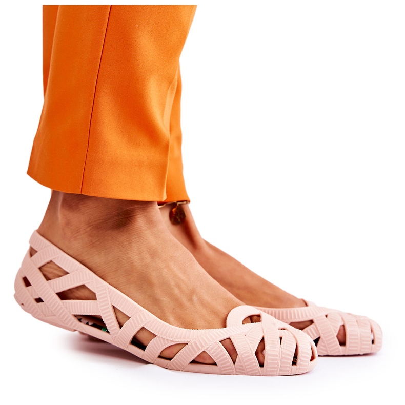 PH1 Balerini din cauciuc Nude Indila pentru damă bej