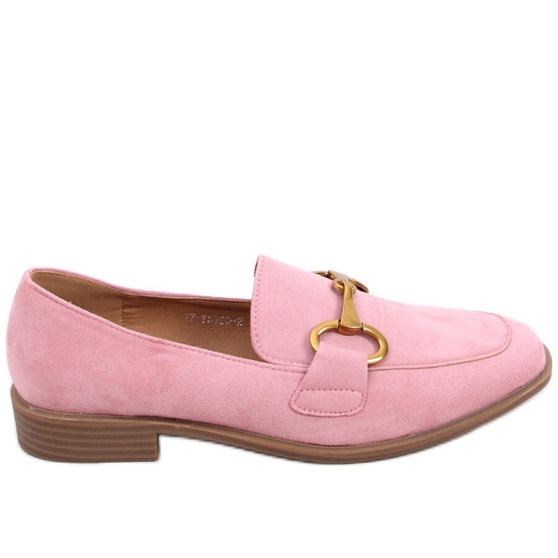 Mocasini de dama Linda Pink roz