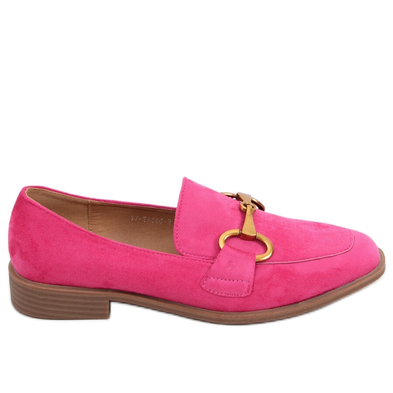 Mocasini de dama Linda Fushia roz