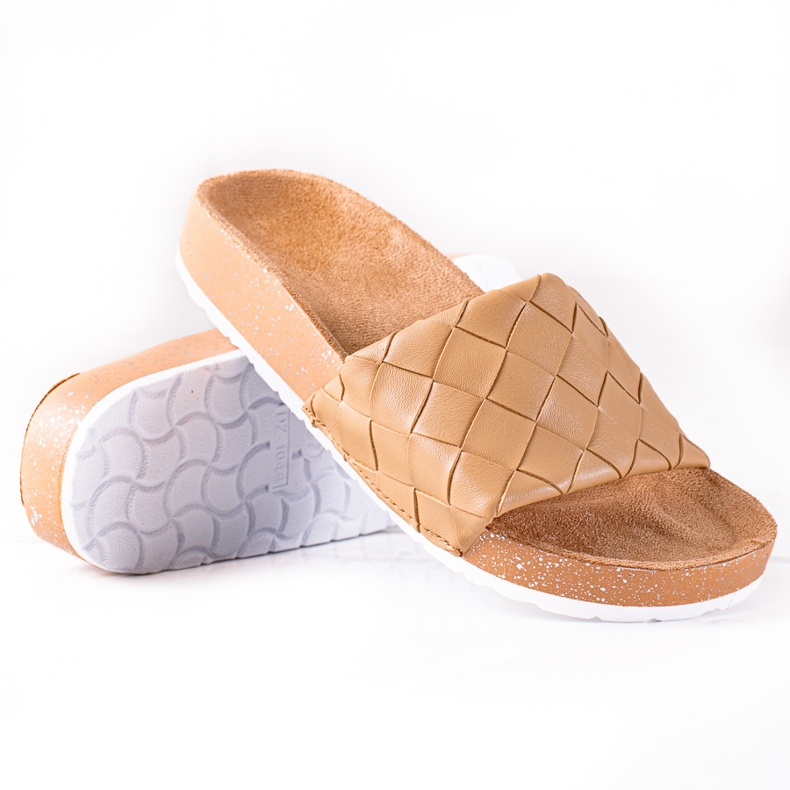 SHELOVET Flip-flops de sex feminin maro