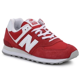 New Balance M ML574PI2 alb roșu