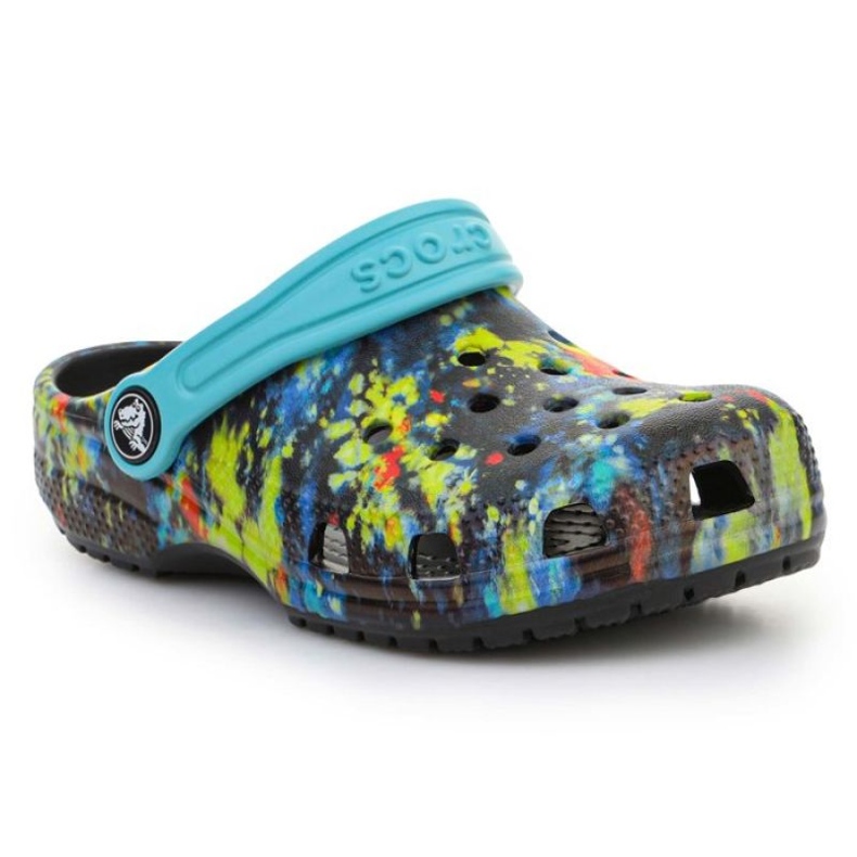 Crocs Classic Tie Dye Graphic Sabot pentru copii Jr 206995-4SW multicolor