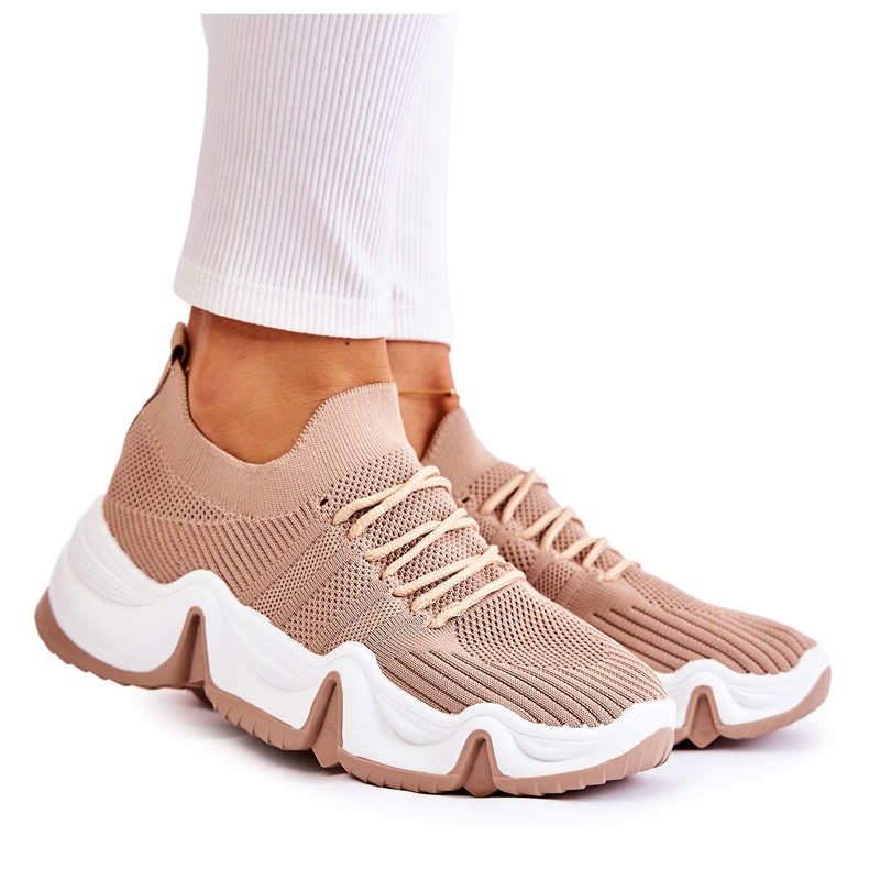 PG1 Pantofi slip-on Dayen de damă bej