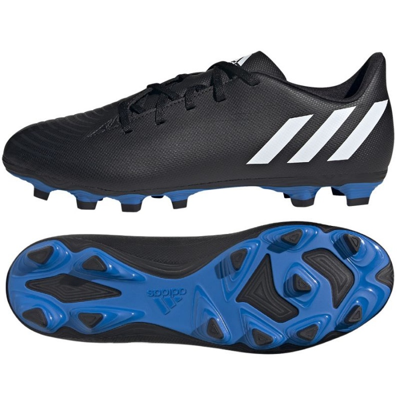 Ghete de fotbal Adidas Predator Edge.4 FxG M GV9876 negru negru Ghete de fotbal Adidas Predator Edge.4 FxG M GV9876 negru negru