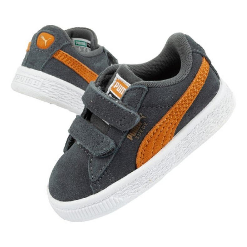 Pantofi Puma Suede Jr 365077 17 gri Pantofi Puma Suede Jr 365077 17 gri