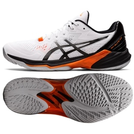Pantofi de volei Asics Sky Elite Ff 2 M 1051A064 102 alb alb