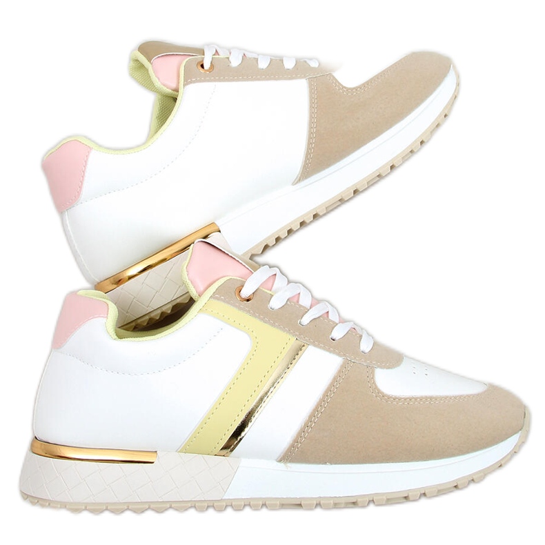 Pantofi sport dama Grass Beige multicolor Pantofi sport dama Grass Beige multicolor