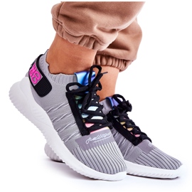 Pantofi sport pentru damă, gri Klayra