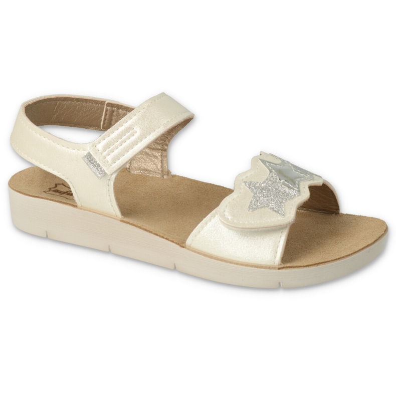 BEFADO SANDALS GIRLS 068Y003 Alb și Silver
