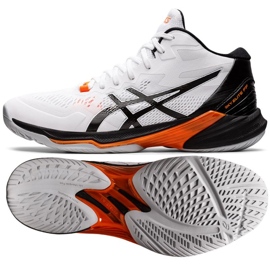 Pantofi de volei Asics Sky Elite Ff Mt 2 M 1051A065 102 alb alb