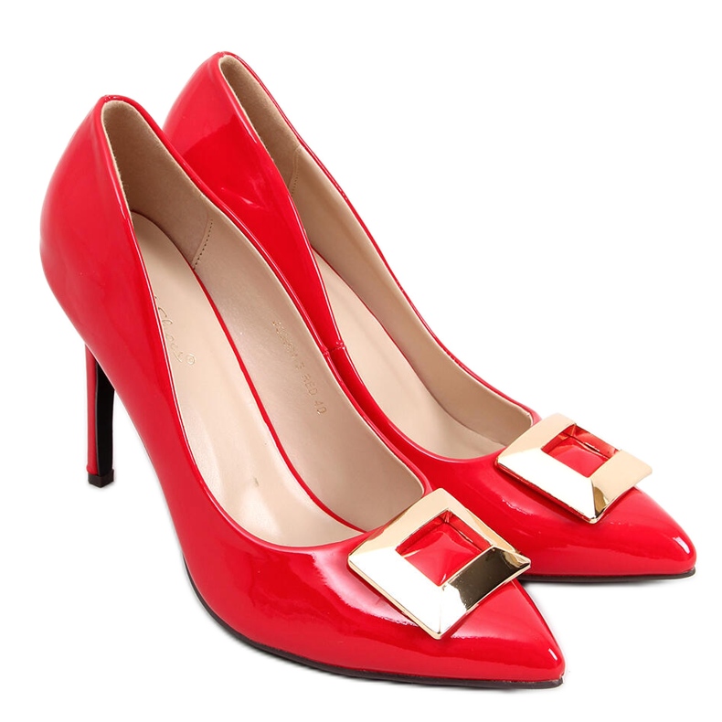 Ace lăcuite Margaret Red roșu Ace lăcuite Margaret Red roșu