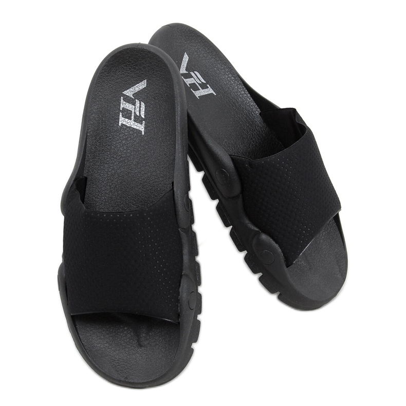 Papuci dama Wind Black negru