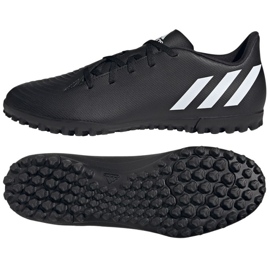 Ghete de fotbal Adidas Predator Edge.4 Tf M GX0010 negru negru
