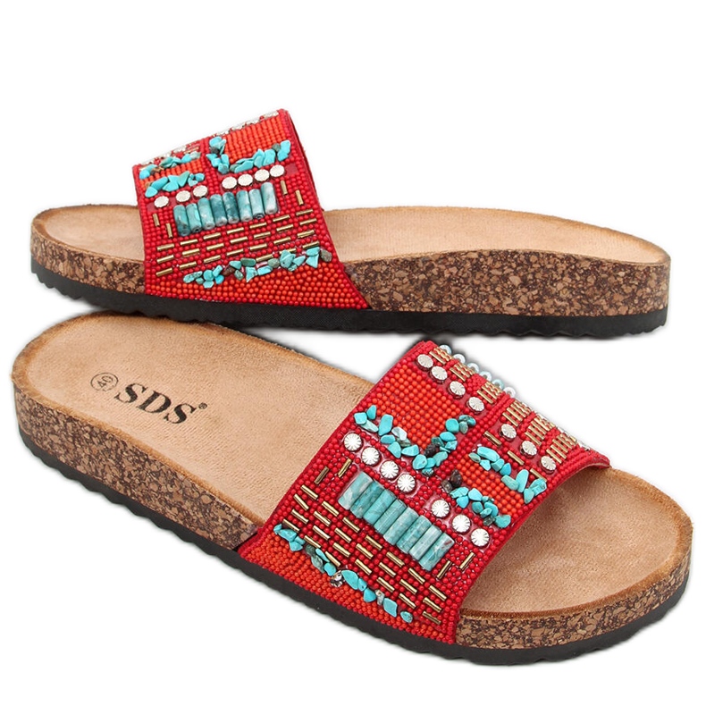 Taida Papuci de plută roșie roșu