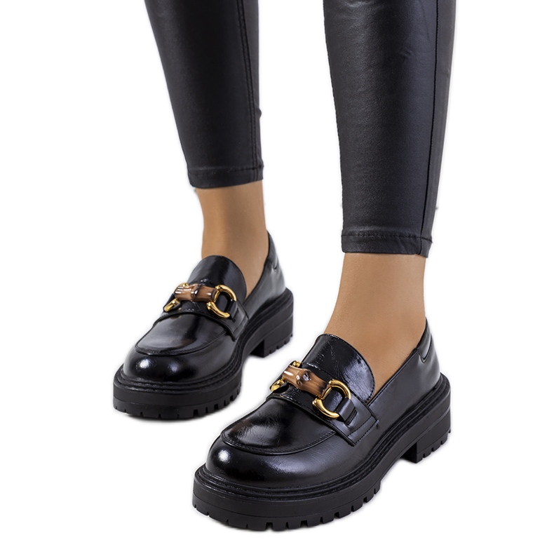 Mocasini Kemze negri negru