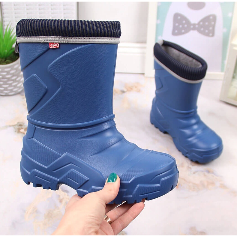 Galusuri pentru copii Grenade Befado cu incalzitor detasabil albastru marin