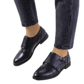 Pantofi negri de la Bass negru