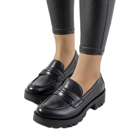 Mocasini Crotty negri negru