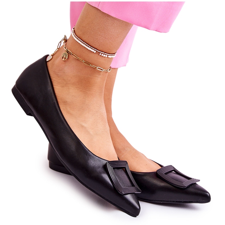 WS1 Balerina Cu Ornament În Negru Simone Spitz
