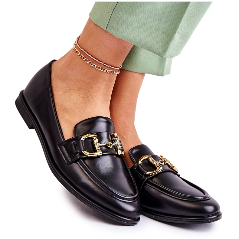 WS1 Mocasini negri Coriso pentru damă negru WS1 Mocasini negri Coriso pentru damă negru