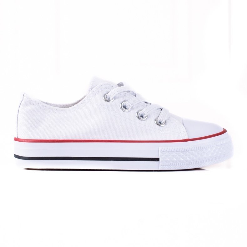 Adidasi copii Vico albi cu elastice Adidasi copii Vico albi cu elastice