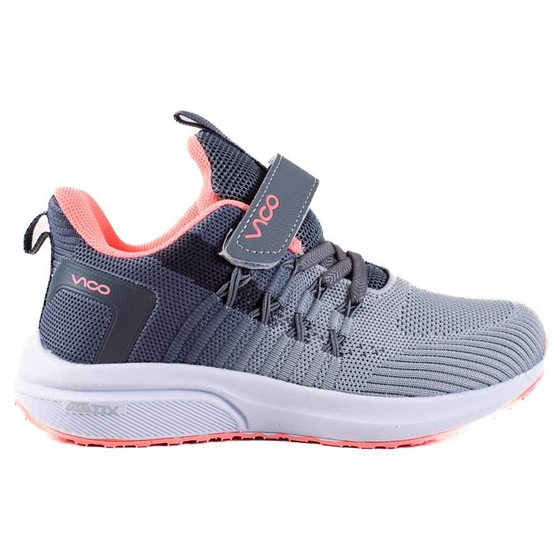 Pantofi sport pentru copii Vico, gri deschis roz Pantofi sport pentru copii Vico, gri deschis roz